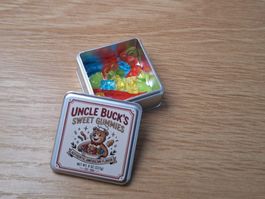 Uncle Bucks Gummibärchen Büchse Handgemacht. Auch für Maileg