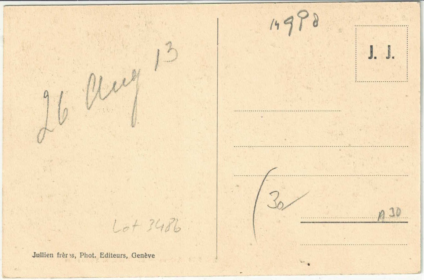 Cartoline postali: Salvan - La Place, le Dimanche - animee – Usato da Ettingen venduto da Kartenplanet 1