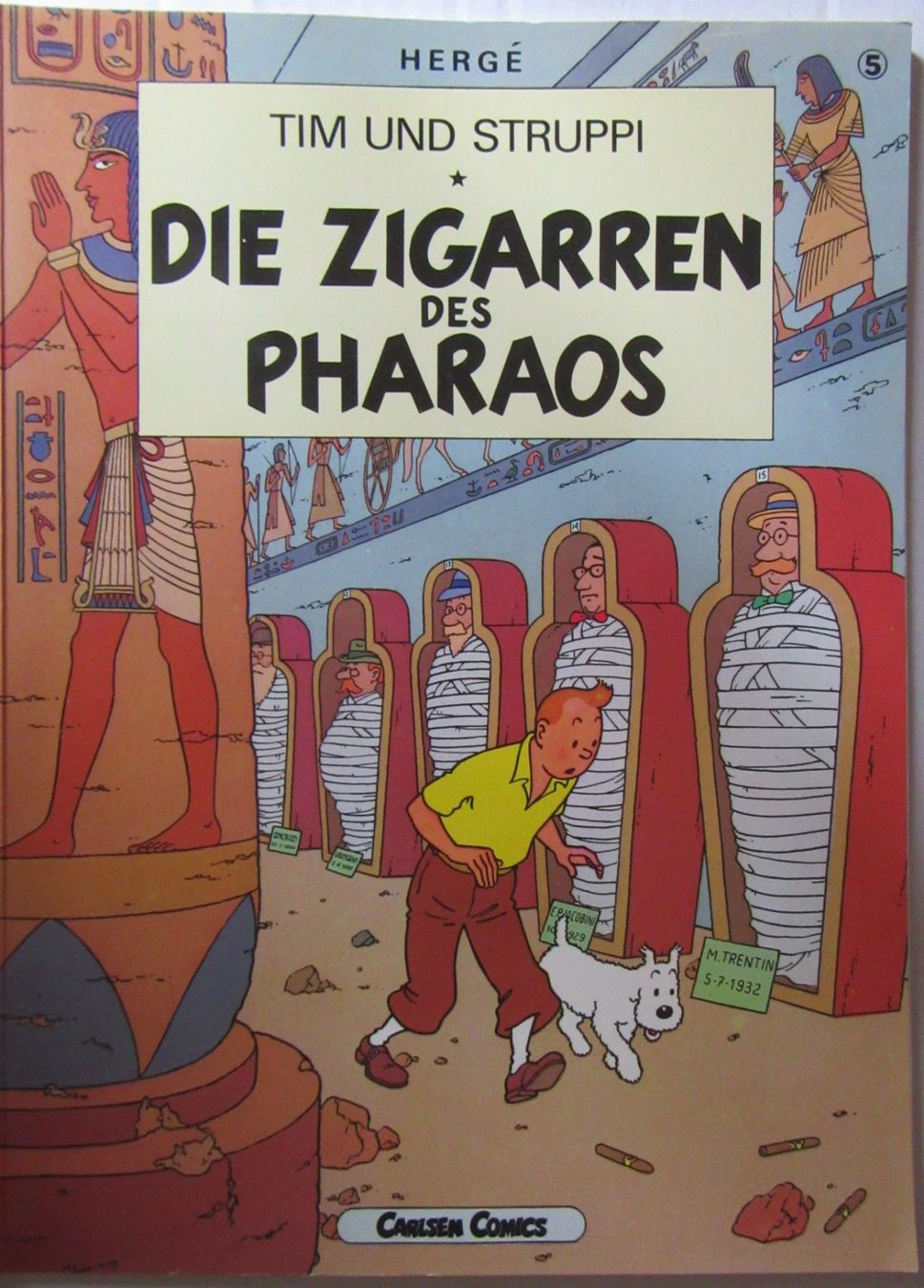 Fumetti: Tim und Struppi - Die Zigarren des Pharaos, 1981 – Usato da Rüdtligen venduto da Carfield04
