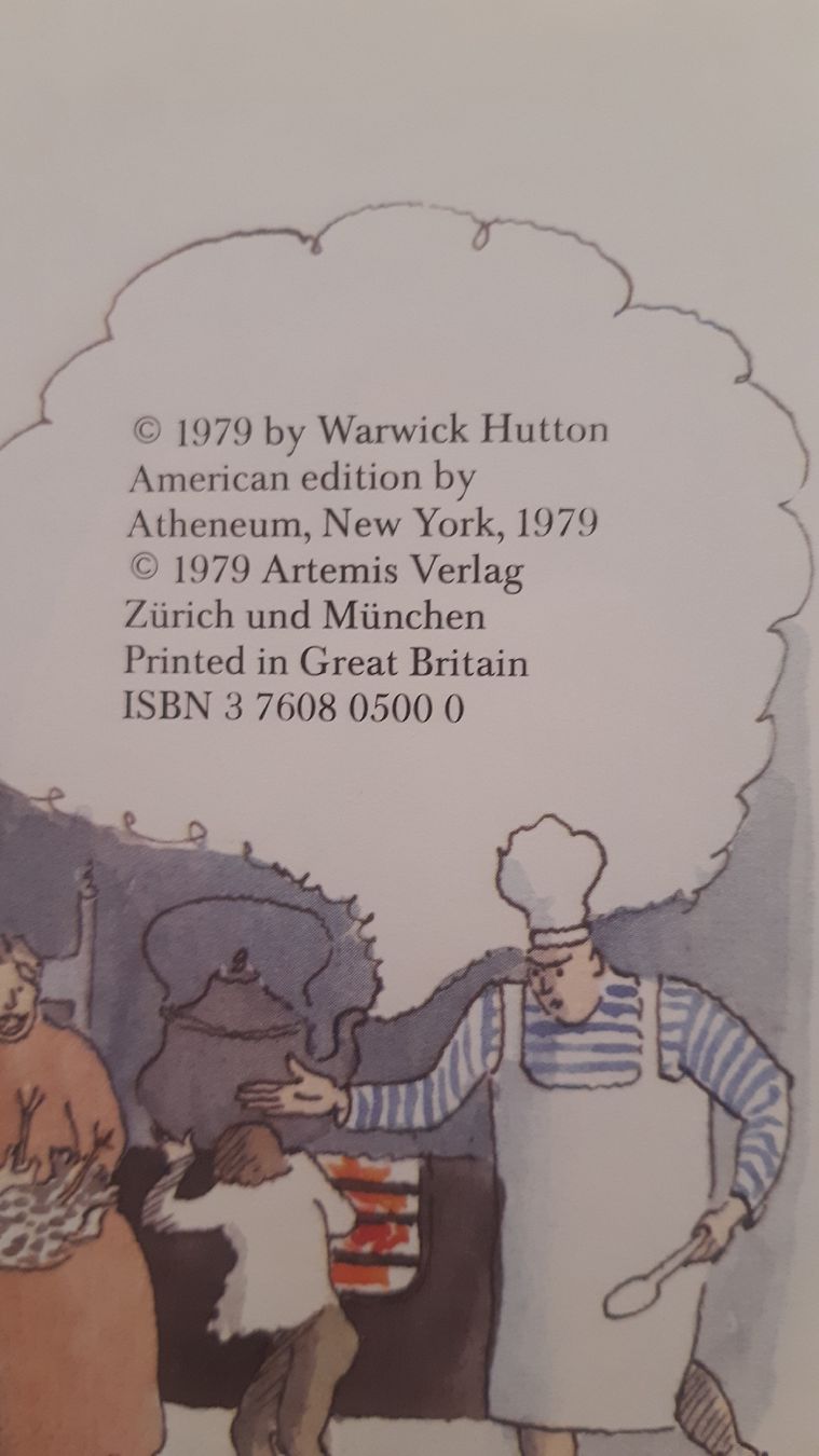 Libri: Dornröschen, Brüder Grimm, Warwick Hutton, Bilderbuch, 1979 – Usato da Oey venduto da Parkplatzbrocki 1