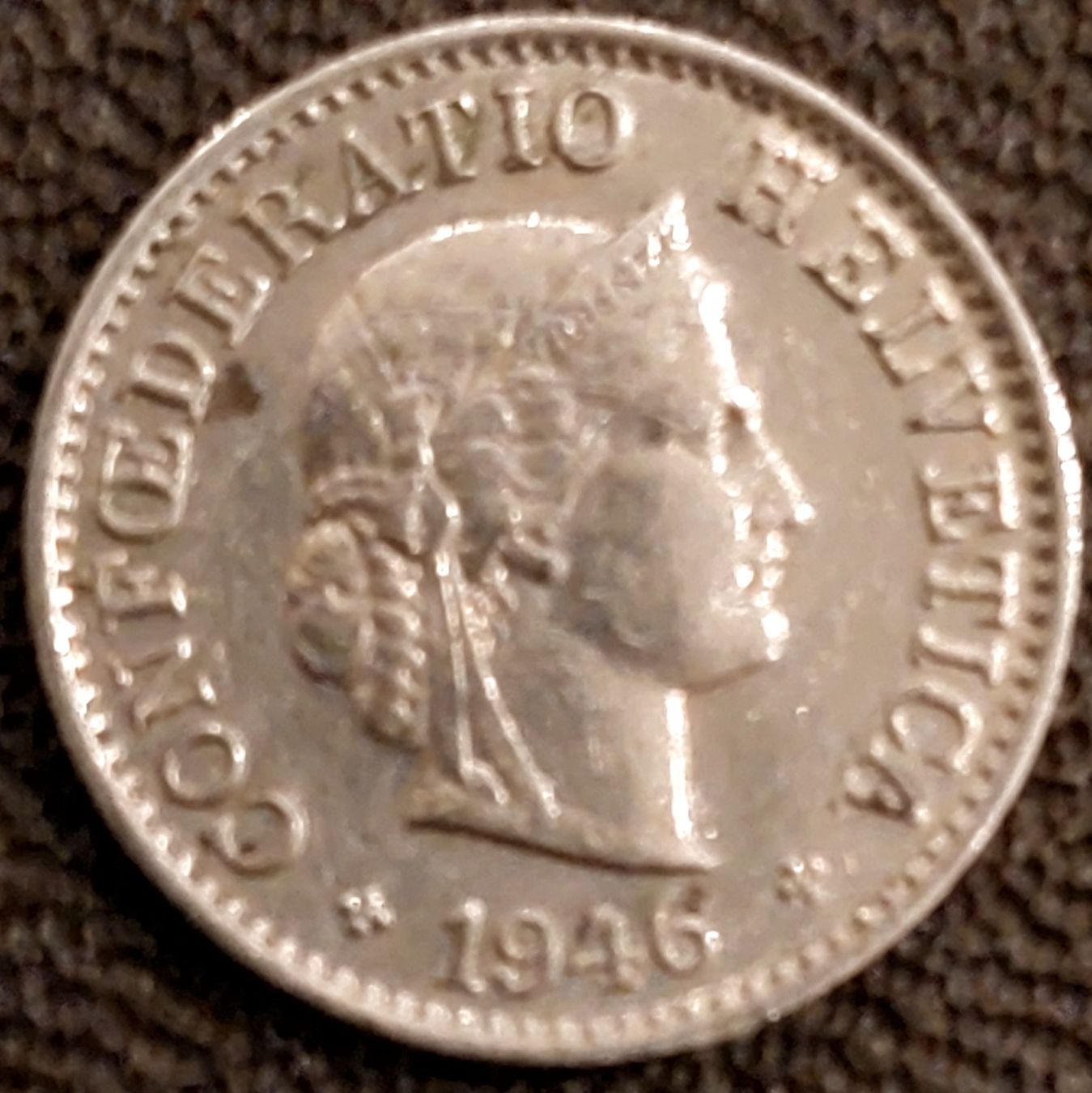 Tutti le monete: 5 Rappen 1946 – Usato da Arch venduto da coinsandmore