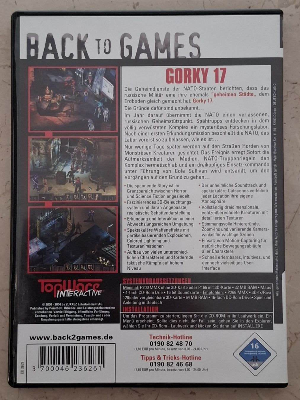 Spiele: Gorky 17 – Gebraucht aus Liebefeld von Fireball85 1