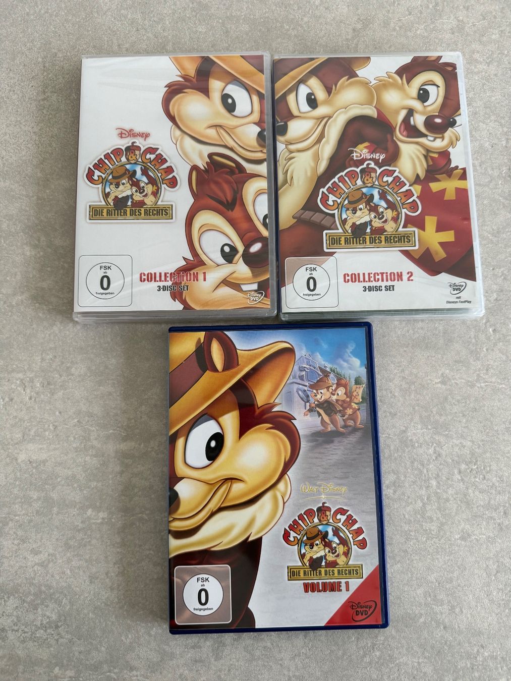 Alle DVDs: Chip und Chap: Ritter des Rechts - Sammlung – Gebraucht aus Arlesheim von shopalittle