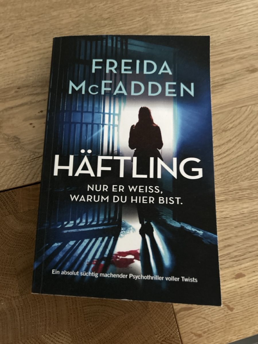 Libri: Psychothriller von Freida McFadden - Häftling – Usato da Erlinsbach SO venduto da hallon480