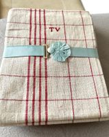 🟢 6x linge ancien monogramme Set antiker Geschirrtücher NEU