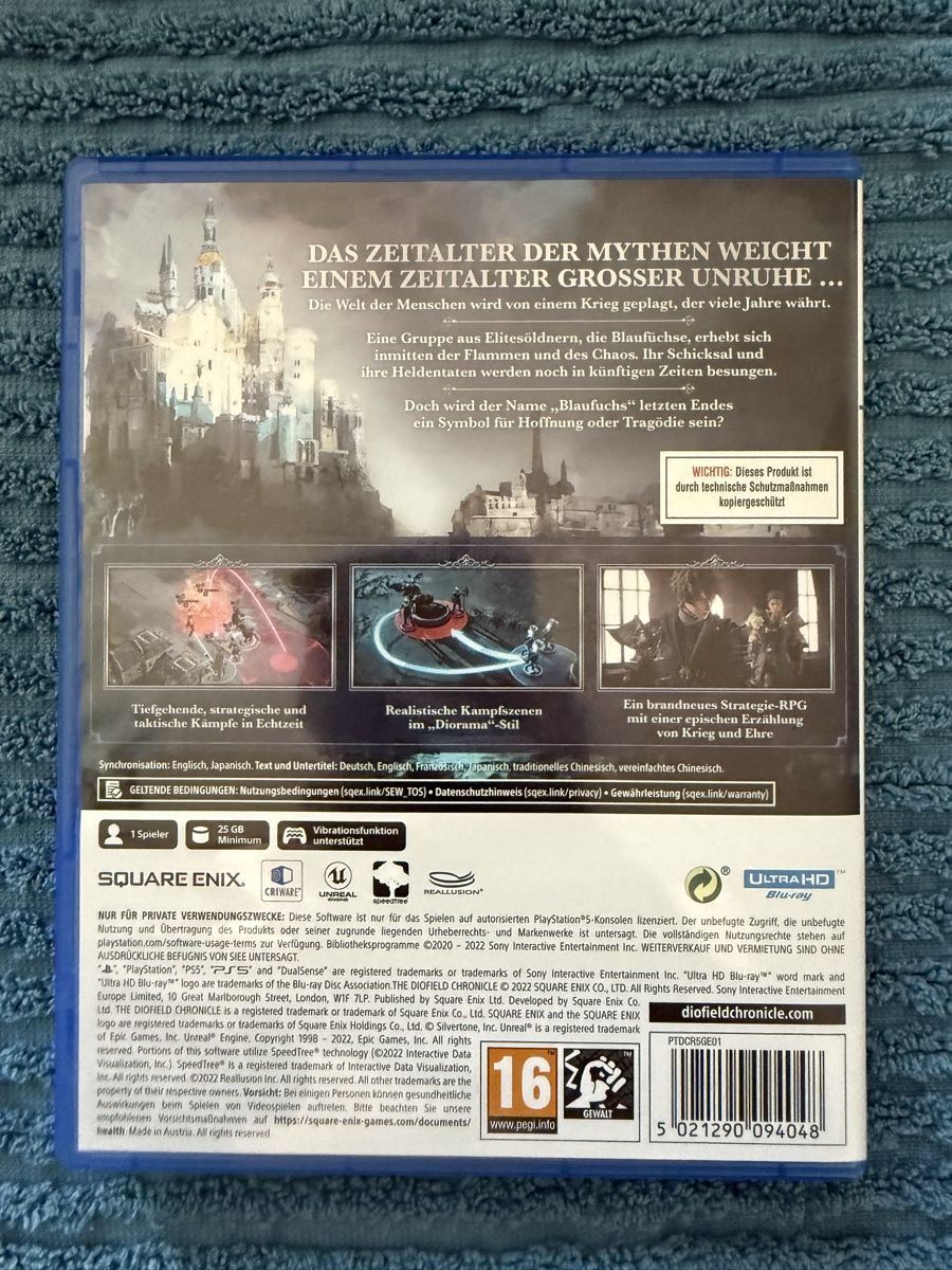 Giochi: The DioField Chronicle PS5 – Usato da Buchs SG venduto da Tolm 1