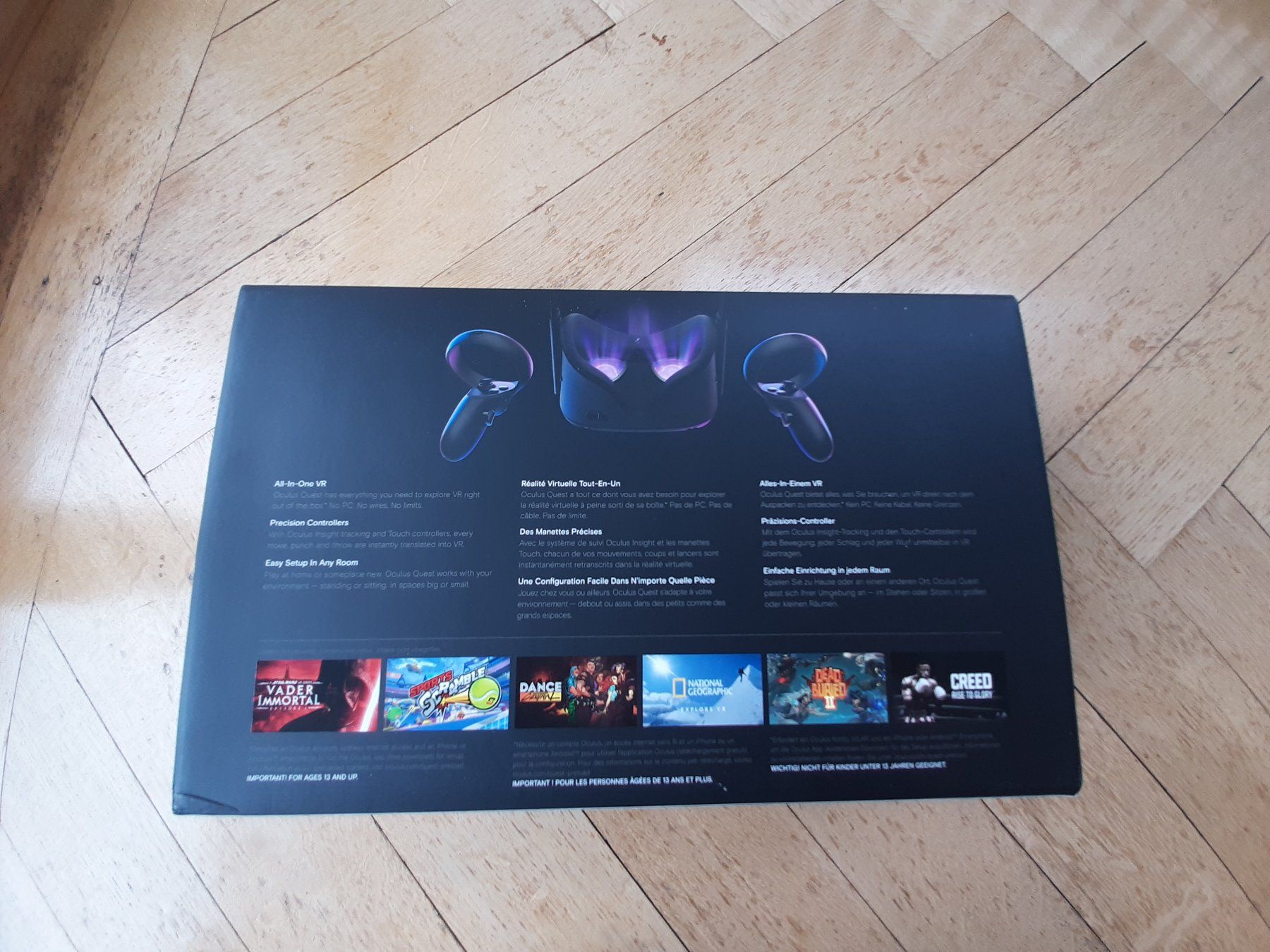 Meta Casco VR: Oculus Quest 1, 60GB Version, komplett – Usato da Zürich venduto da Chrishol 2