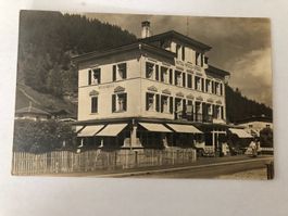 Ansichtskarte Hotel Weisskreuz & Belvedere Klosters Platz