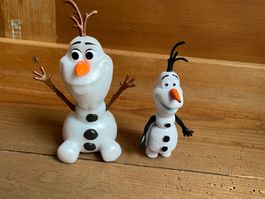 Olaf, der Schneemann aus "Die Eiskönigin", 2 Figuren