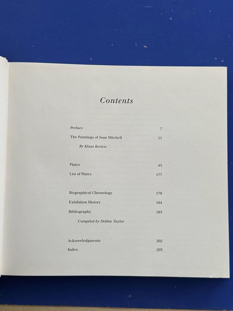 Livres: Joan Mitchell. Abstract expressionism. Katalog 1997 – D'occasion à Adliswil par buch_und_kunst 3