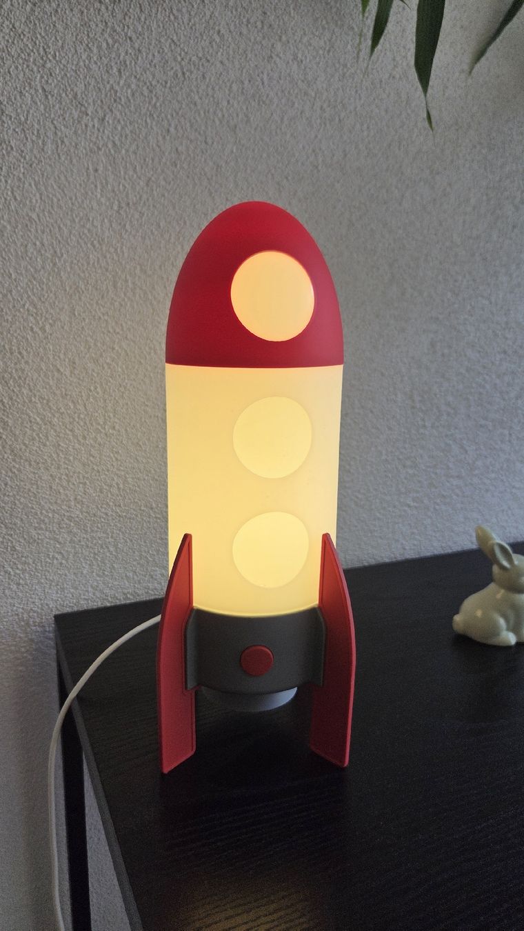 Ikea Lampade: Ikea Kinder Nachtlicht Lampe – Nuovo (secondo la descrizione) da Zug venduto da opo_cy5d 6