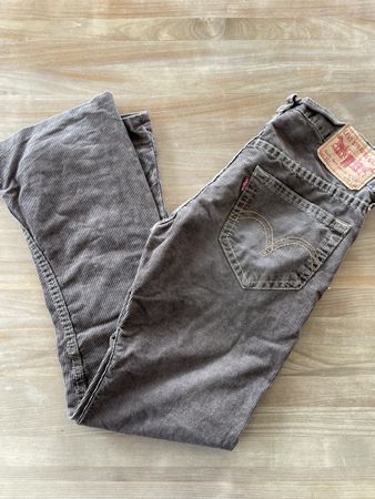 Levi's 908 Brown Corduroy Jeans Size 32x34 Bootcut Flared