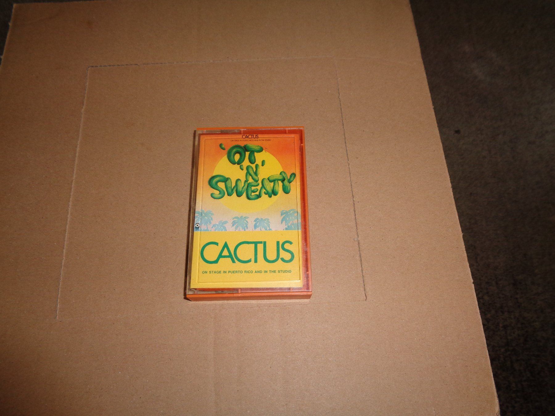 Musicassette: Cactus. Prog. Bluesrock Rari. MC. 1972 – Usato da trimbach venduto da Stonehenge1955