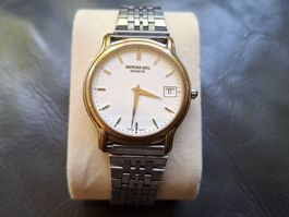 Raymond Weil Geneve, vergoldete Lünette, schöner Zustand