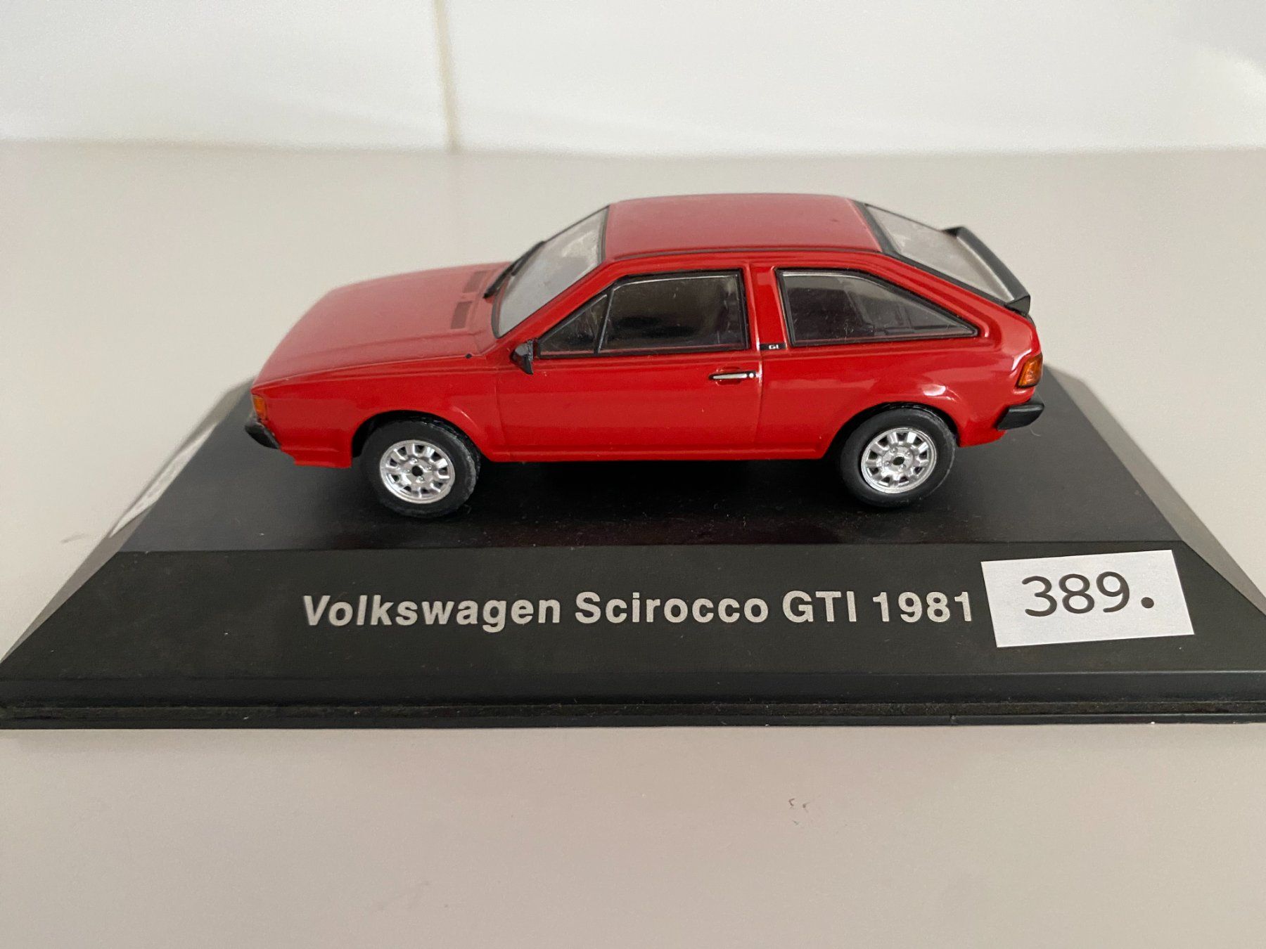 Volkswagen Modellini d'auto: Volkswagen VW Scirocco GTi 1981 1-43 389 – Usato da Männedorf venduto da toroloco1953