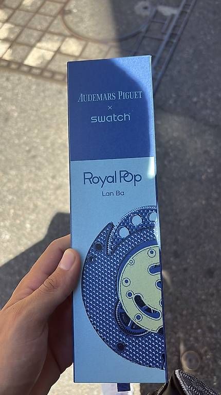 Orologi: Swatch X AP - Lan Ba - Royal Pop - Full Set  – Usato da Carouge GE venduto da mvi_8xfx 2
