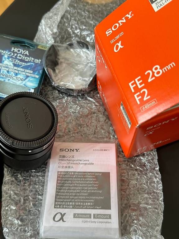 Sony Objectifs: Sony SEL FE 28mm F 2,0 OVP + Filter – D'occasion à Zürich par ana_s7dl 2