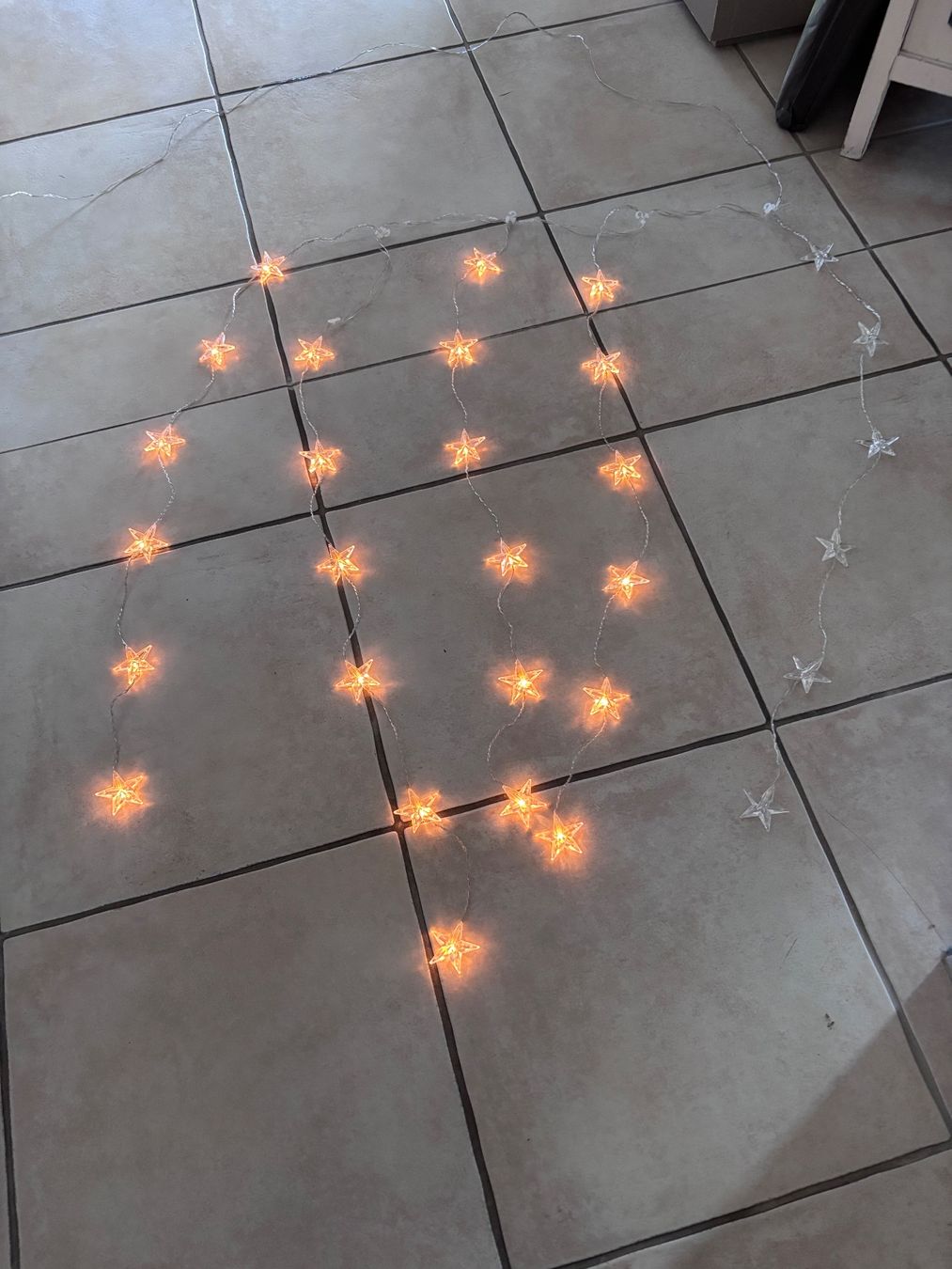 Lichterketten & Leisten: Sternen Vorhang 120 cm – Gebraucht aus Balsthal von Uroby 4