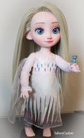 ❄ Poupée Disney Animator ooak par artiste Elsa Frozen Disney