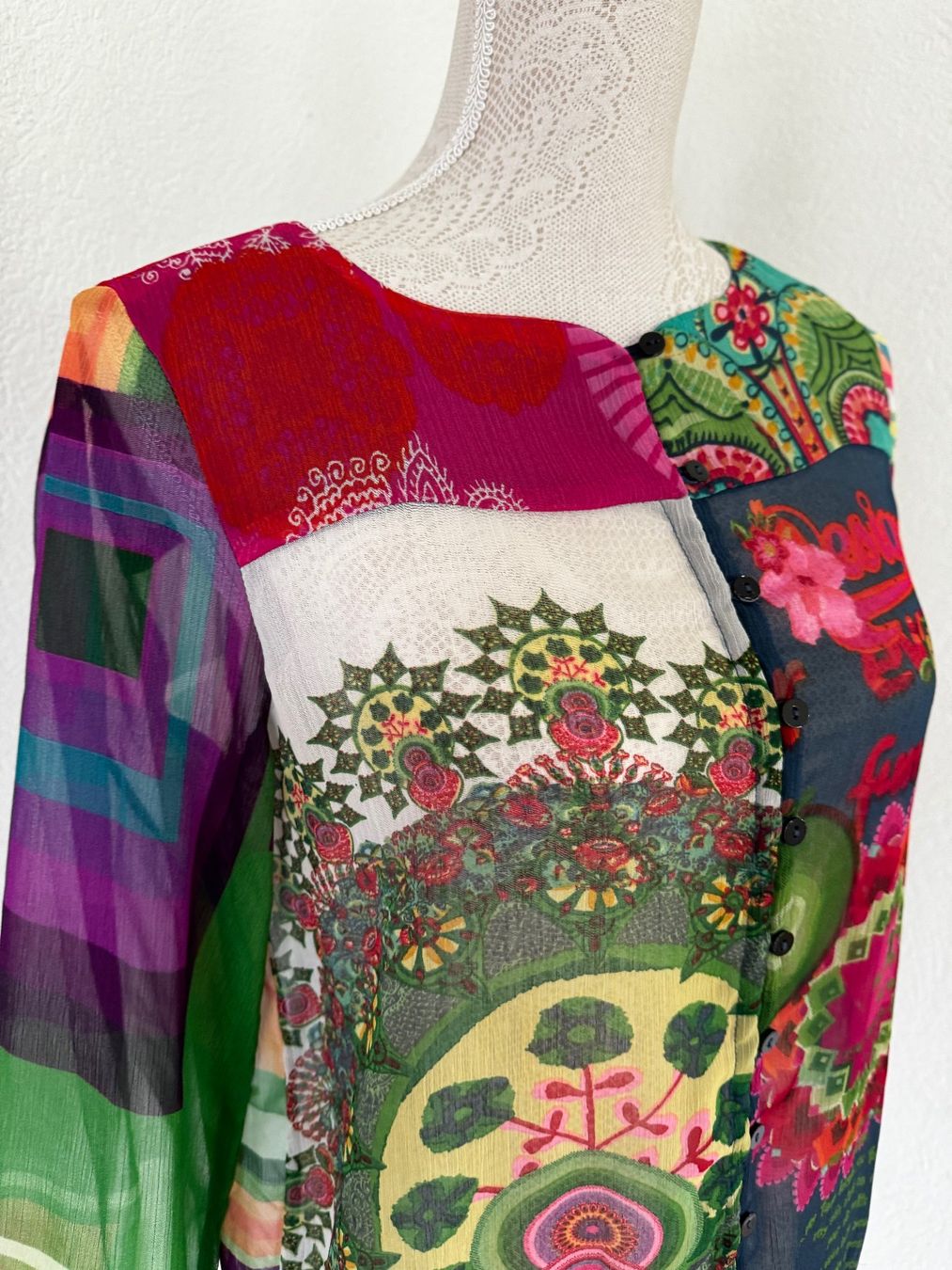 Desigual Blusen: Desigual Bluse Gr. M 40 Polyester – Gebraucht aus Kirchdorf AG von coco123 2