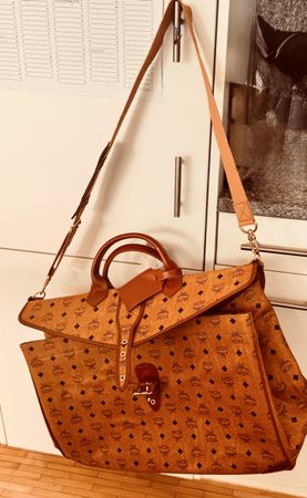 Vintage MCM Aktentasche / Weekender im Visetos Monogramm – K