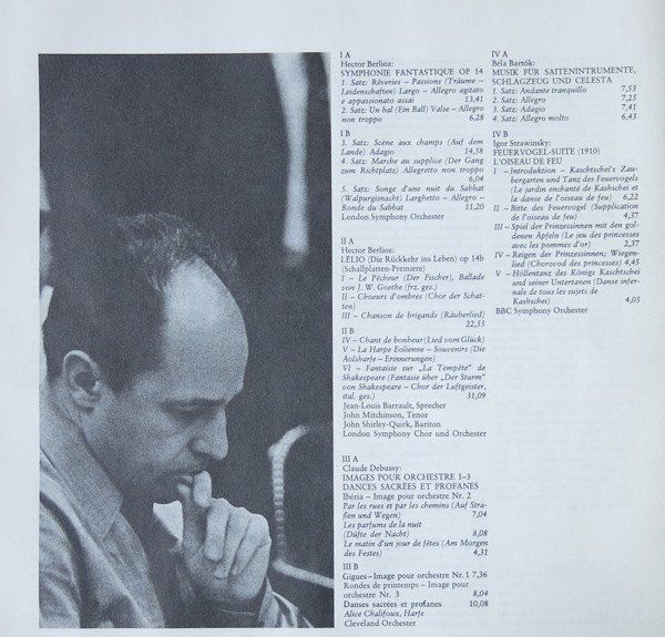 Dischi in vinile: Diverse: Der Dirigent Pierre Boulez  4LP  Portrait – Usato da Steinhausen venduto da Vilivinili 1