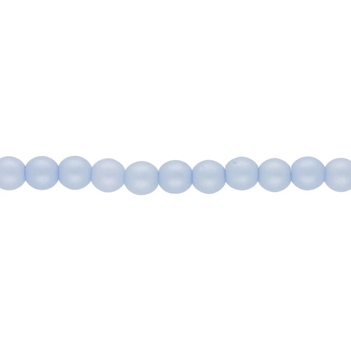 Perles (synthétiques): Glasperlen - 4 mm - Powdery Pastel Blue / Tschechien – Neuf avec emballage d'origine à Stein AG par Anastasia_Asya 3