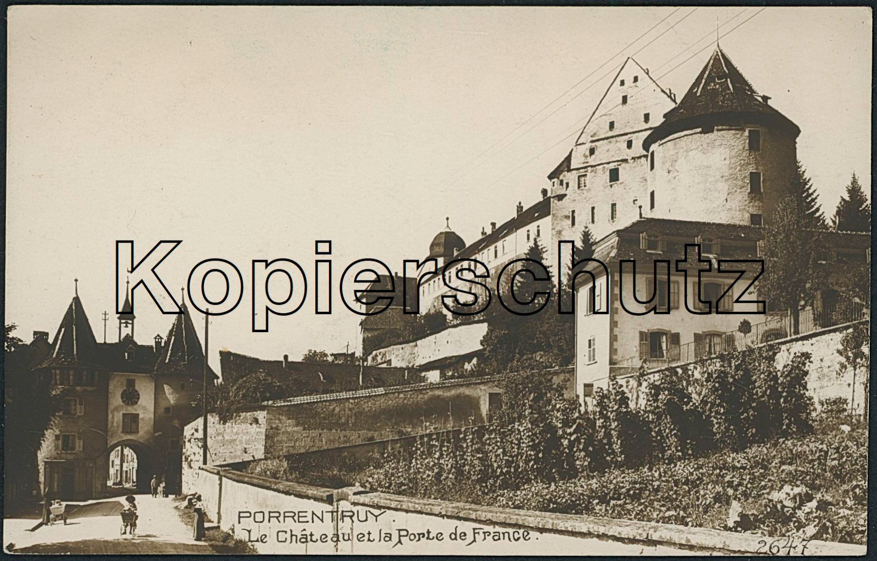 Cartoline postali: JUS Porrentruy – Usato da Schindellegi venduto da leecollect