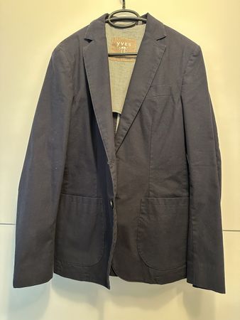 Schicker sommerlicher Veston von Yves Dunkelblau Gr. 48