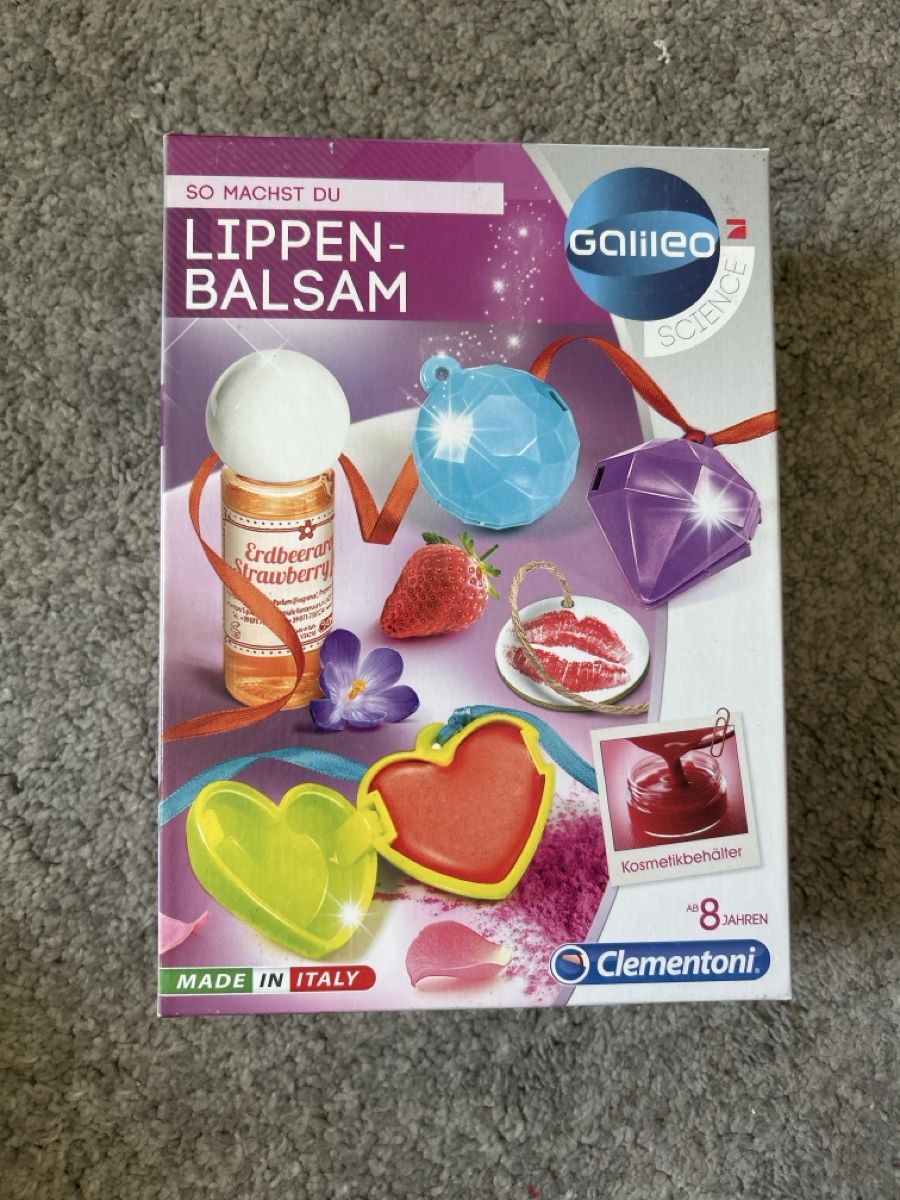 Bastelsets: Galileo Science Lip Balm DIY Set - Perfect for Spring! – Neu und originalverpackt aus Herrliberg von S.Renner