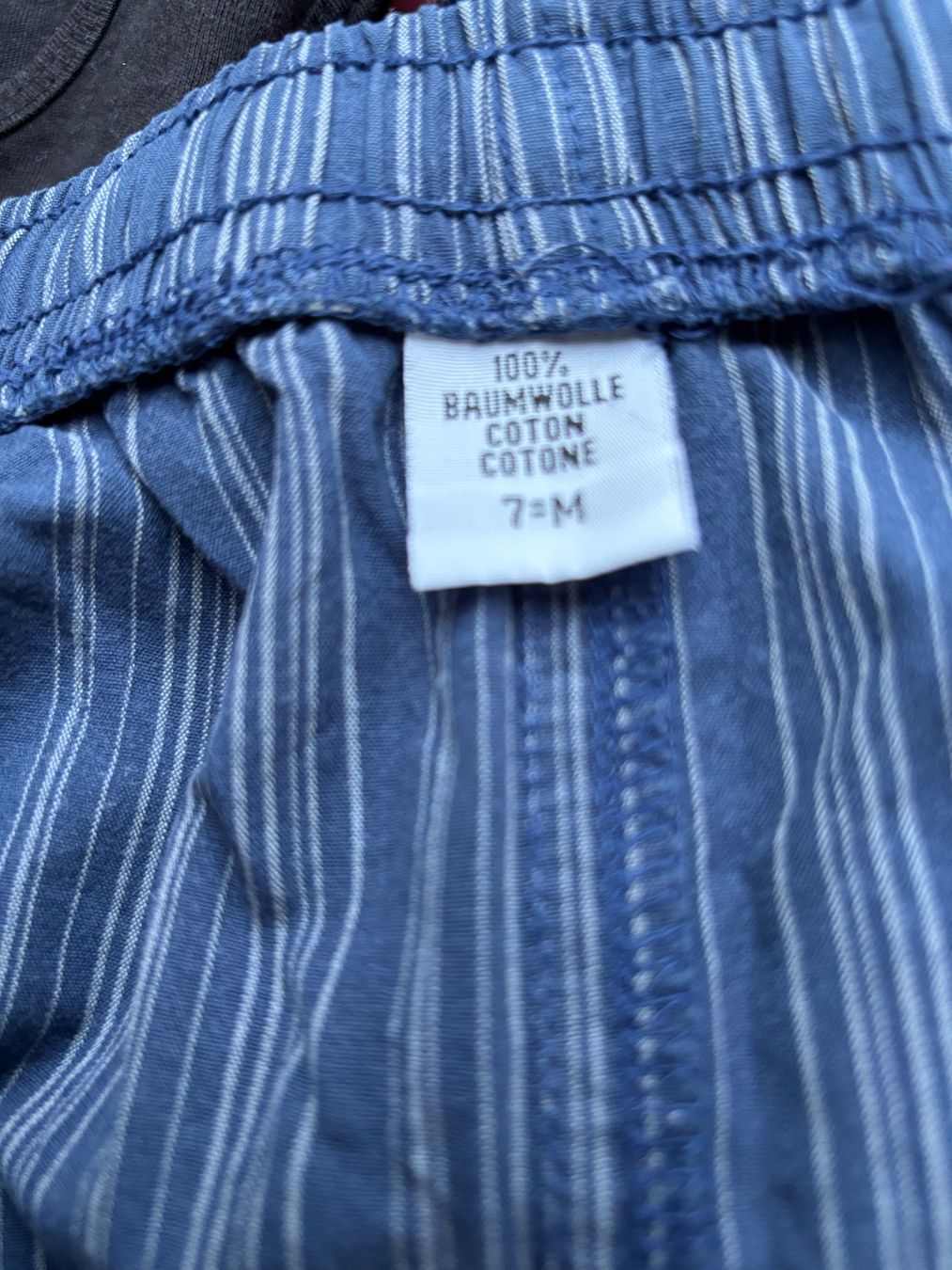 Pigiami: Pijama-Hose M Dunkelblau gestreift – Usato da Balsthal venduto da Uroby 3