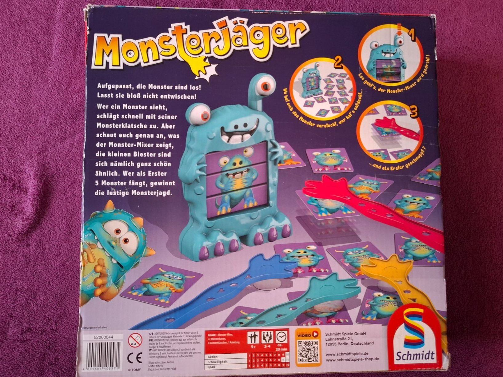Giochi: Schmid Spiel- Monsterjäger – Usato da Müllheim Dorf venduto da Seeeule01 8
