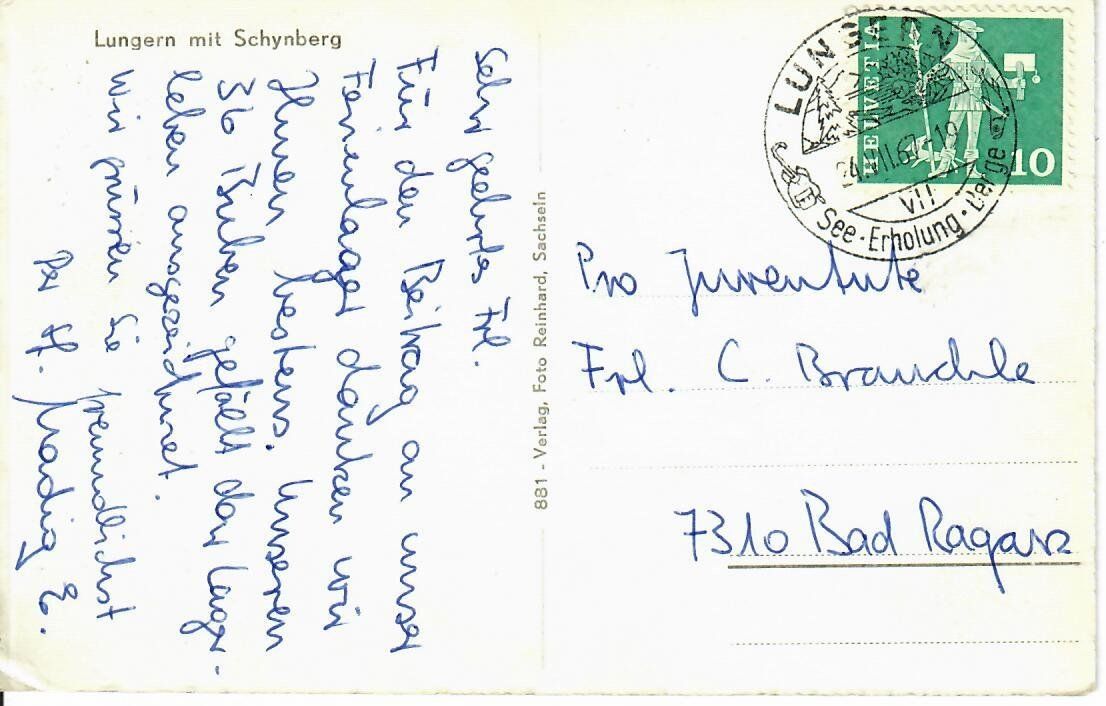 Cartes postales: Lungern – D'occasion à Hochdorf par Ziegel-16 1