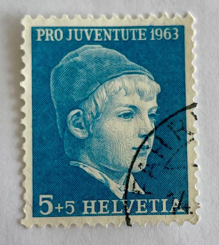Alle Briefmarken: Briefmarke - Pro Juventute 1963 5+5 Rp. – Gebraucht aus Zürich von T_H_O_M_A_S