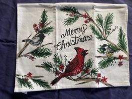 Christmas Birds Towel - Festive Holiday Decor!