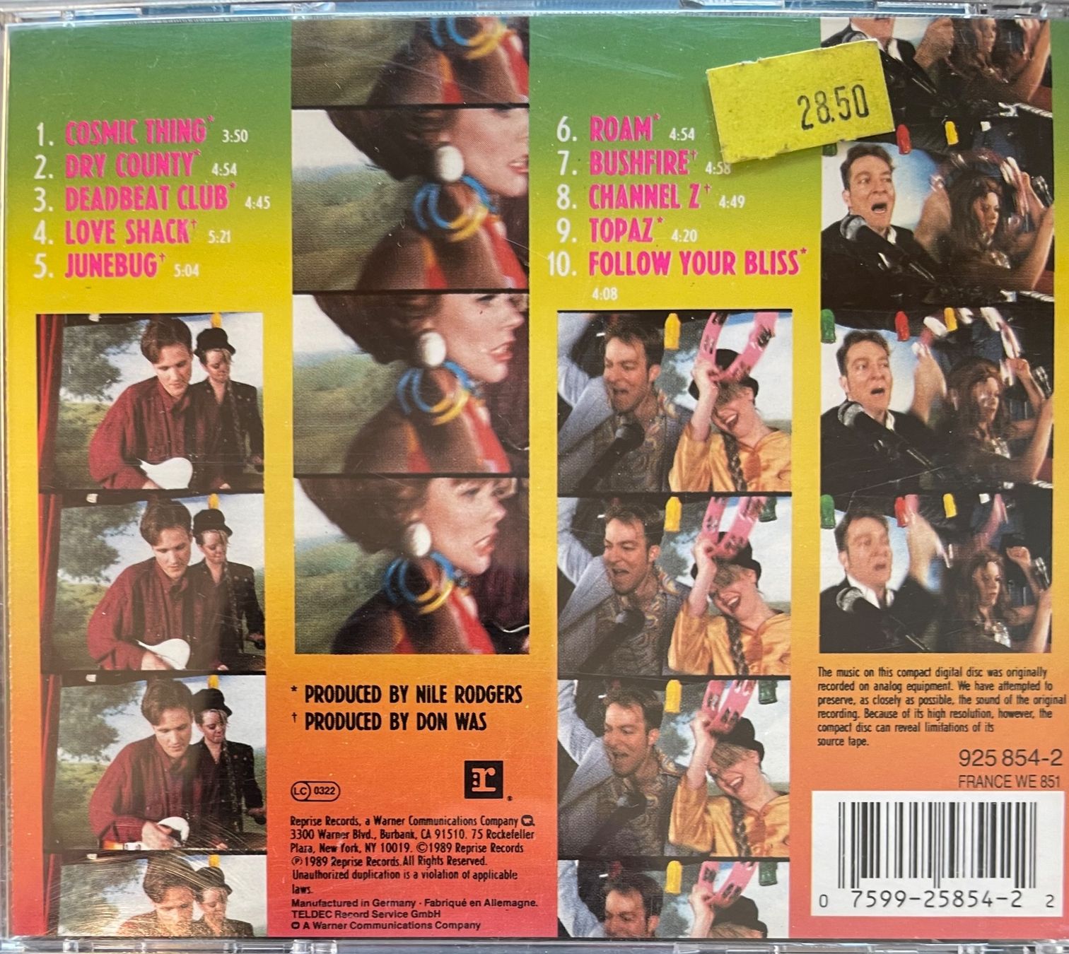 CD: B-52‘s Cosmic Thing (CD) – Usato da Wettswil venduto da osoma99 1