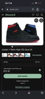 Jordan 1 Retro High OG Quai 54 Grösse 43