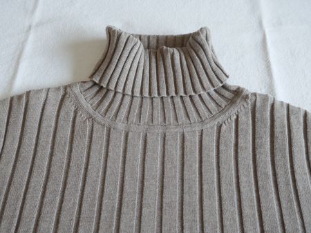 NEU ! NAVYBOOT Rollkragenpulli - mittelbraun/taupe