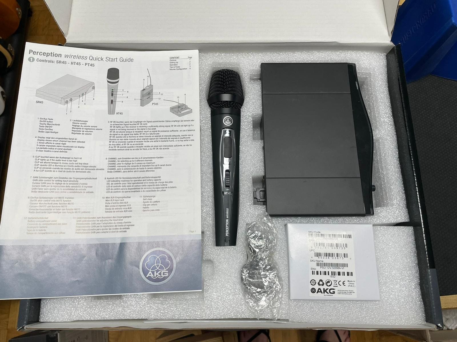 Mikrofone: AKG Perception Wireless 45 Vocal System! NEW NEW! NP 199 Chf – Neu und originalverpackt aus Cama von Superbayer 4