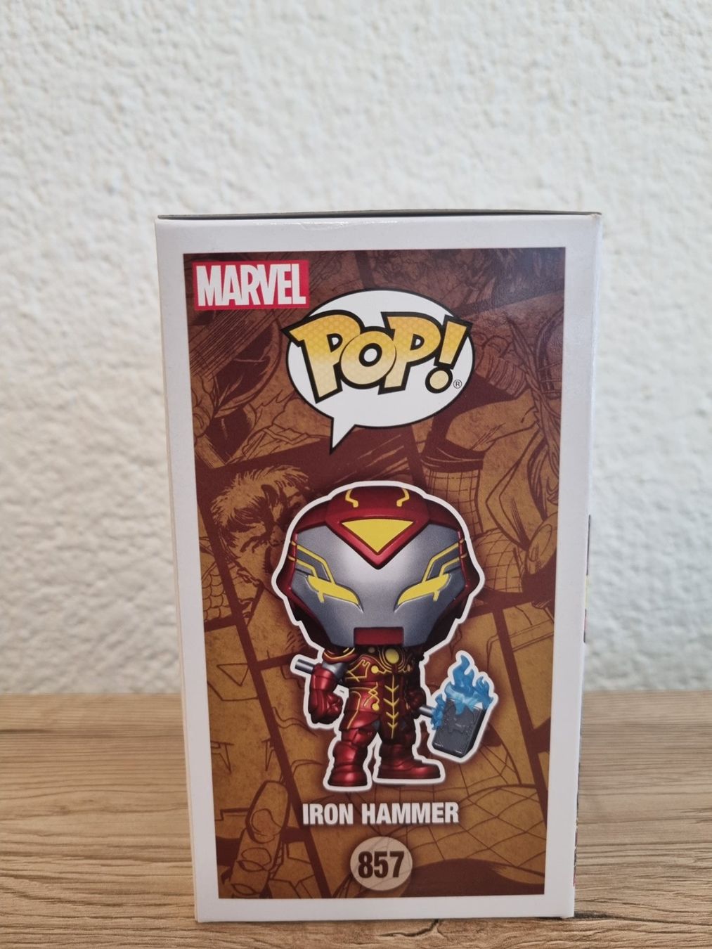 Funko Statuette: Funko Pop Marvel Infinity Warps #857 - Iron Hammer – Nuovo e nell'imballaggio originale da Oberdorf NW venduto da CollectingWorld 1