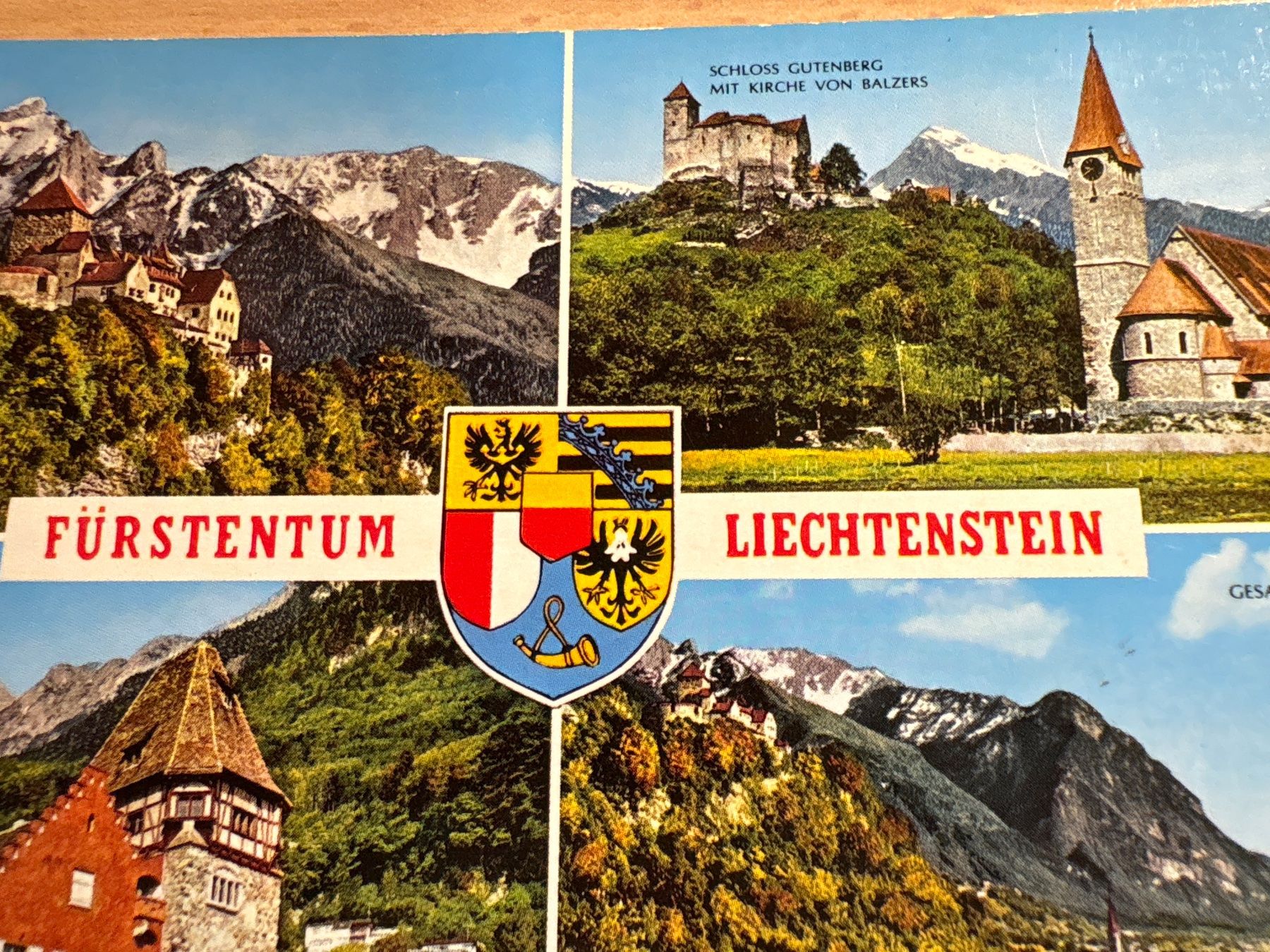 Cartoline postali: Fürstentum Liechtenstein, alte Ansichtskarte – Usato da Ibach venduto da lisch3 1