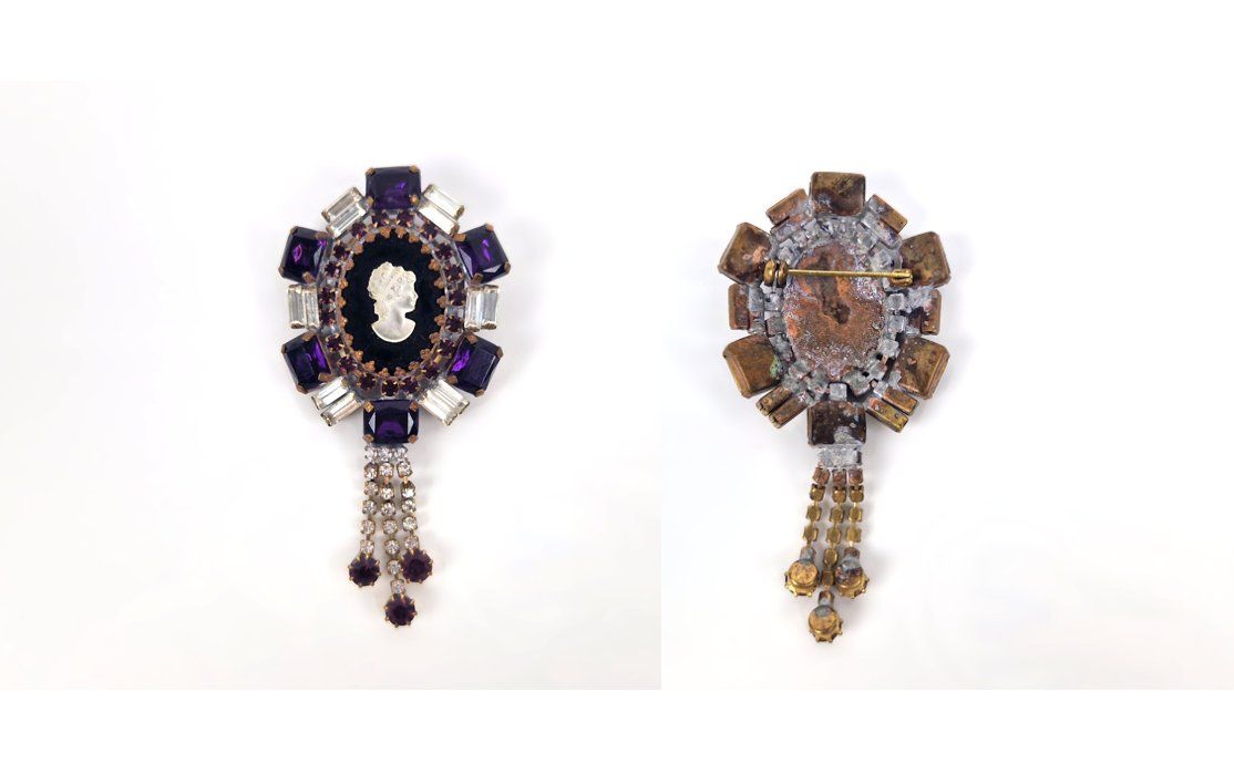 Altri gioielli: Vintage Schmuck-Set | 1 Brosche & 4 Anhänger – Usato da Basel venduto da Restwert_Basel 1