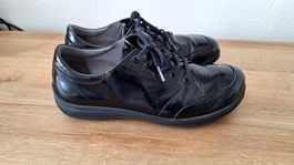 Helvesco, Damenschuhe schwarz Lackleder Grösse 40 sehr guter