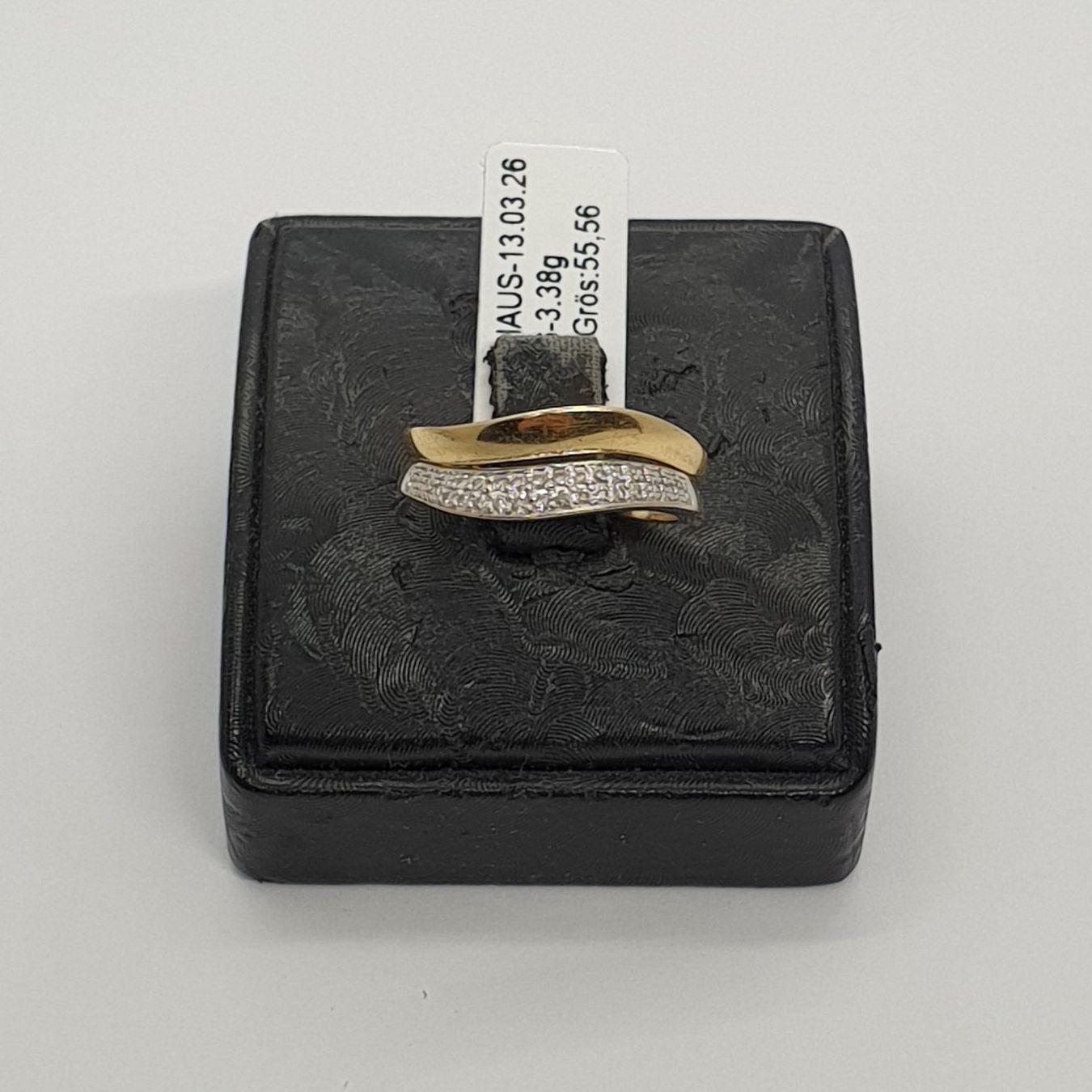 Anelli: Echt 18K Gold - Diamant Ring – Usato da Luzern venduto da Goldhaus-Luzern