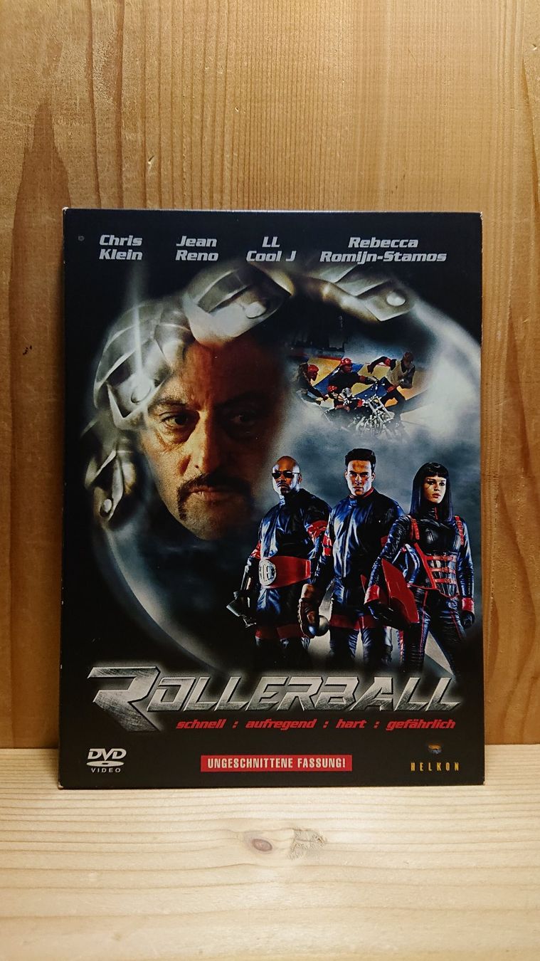 Tutti i DVDs: ROLLERBALL DVD Uncut mit Jean Reno – Usato da Wilderswil venduto da Exebub