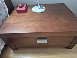 2x Nachttische Holz Schublade guter Zustand