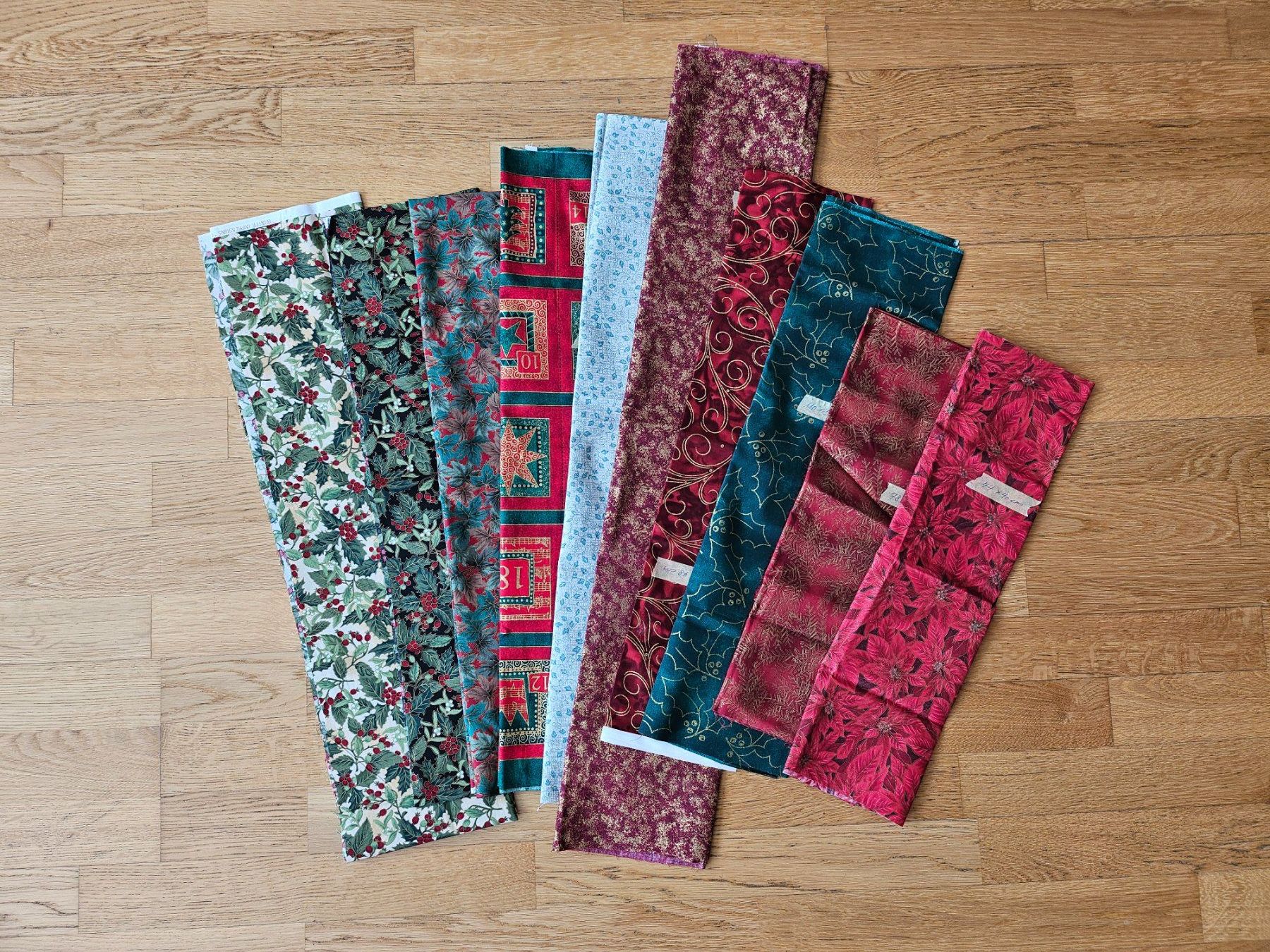 Stoffe: Patchwork Stoff 10stk verschiedene Grössen (nr.98) – Neu (gemäss Beschreibung) aus Bettlach von Anschyellie