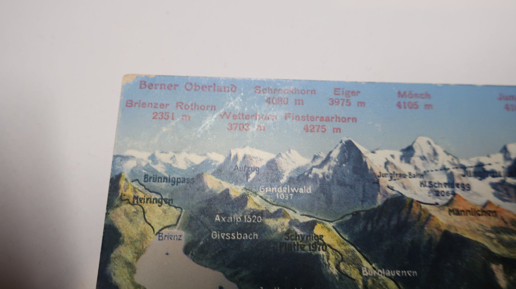 Cartoline postali: Berner Oberland St. Beatenberg Thunersee Brienzersee 1916 – Usato da Cormoret venduto da Pascalll2001 3