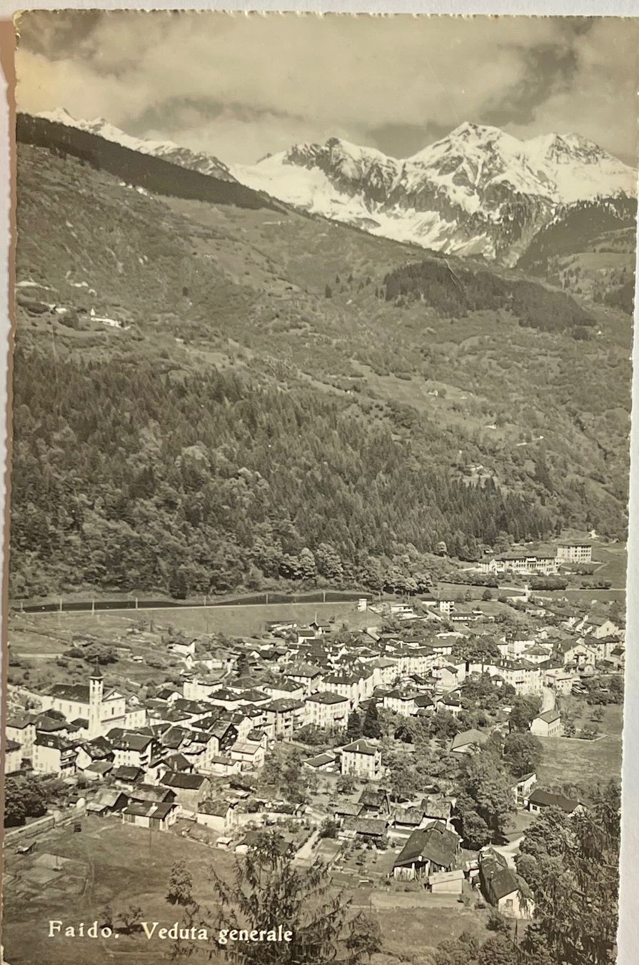 Cartoline postali: FAIDO - Veduta generale... Carte ancienne – Usato da Lutry venduto da Ediego