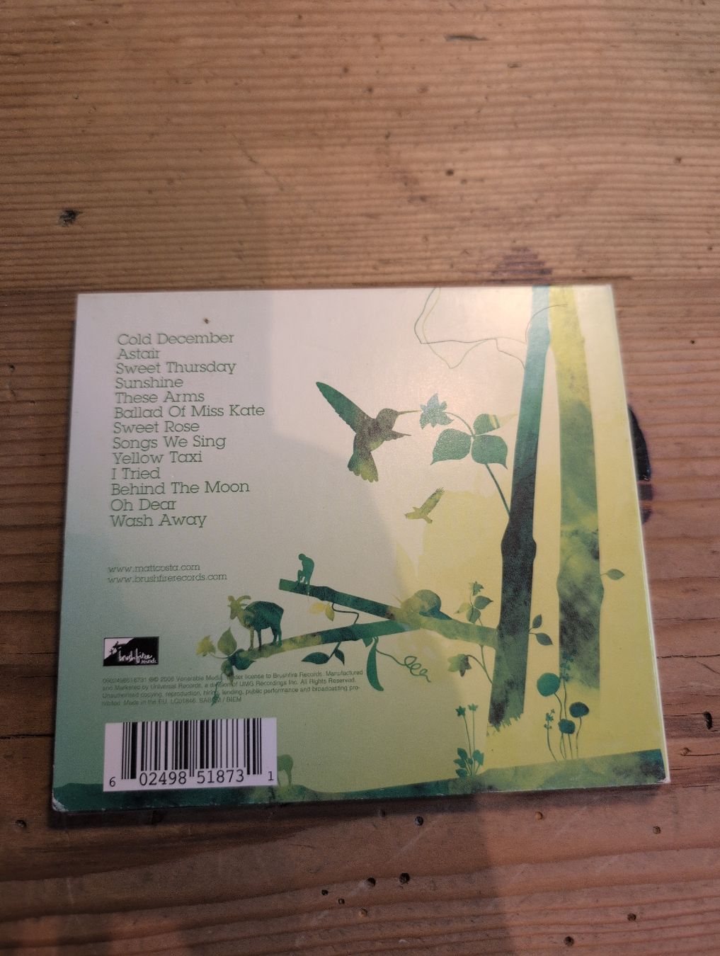 CD: Matt Costa Songs We Sing – Usato da Hochwald venduto da luk_27n7 1